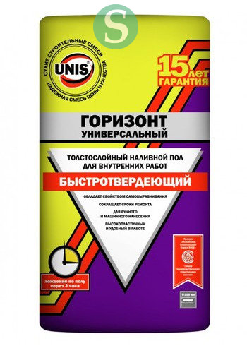 Юнис Горизонт универсальный (наливной пол) 20 кг. купить недорого в Москве на 41км МКАД