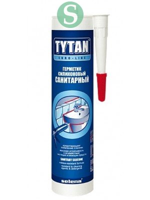 Герметик Tytan Euro-Line Силикон санитарный белый 290мл купить недорого в Москве на 41км МКАД